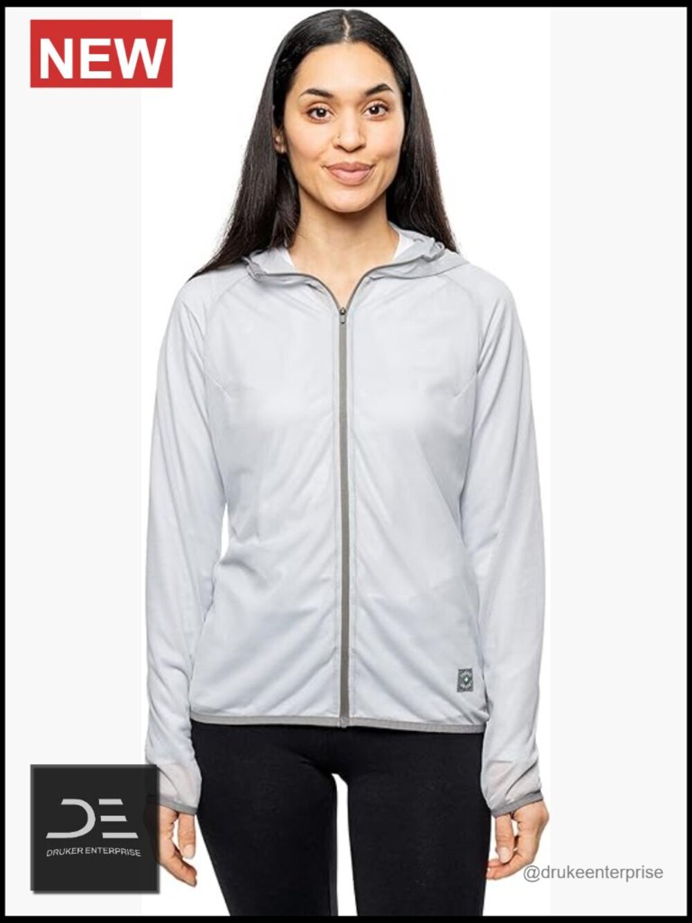 Insect Repellent Full-Zip Hoodie - EPA-Registered Bug Protection